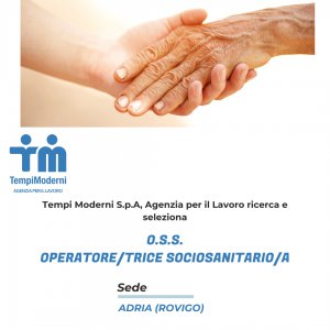 OSS - OPERATORI SOCIO SANITARI