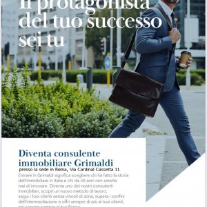 Grimaldi ricerca AGENTE IMMOBILIARE , Via Cardinal CAssetta 11, Roma