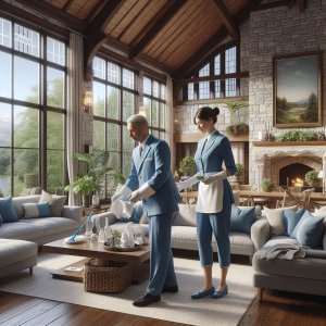 Coppia colf in convivenza con esperienza