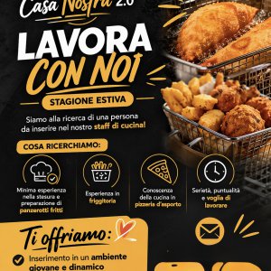Casa nostra 2.0 ricerca PERSONALE DI CUCINA a Carosino, TA, Italia