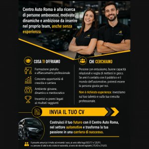 Centro Auto Roma ricerca VENDITORE DI AUTO a Roma, RM, Italia