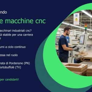 Randstad Italia  ricerca OPERATORE MACCHINE CNC a Prata di Pordenone, PN, Italia
