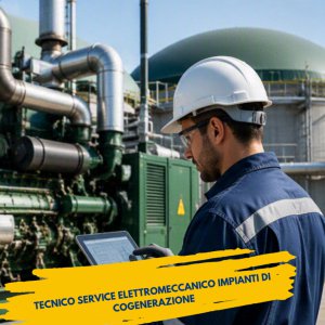 Tecnico Assistenza Impianti Cogenerazione Gas-Biogas - MI