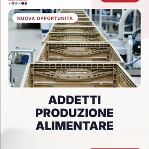 ATTALGROUP SPA ricerca OPERAIO PRODUZIONE ALIMENTARE a Biella, BI, Italia
