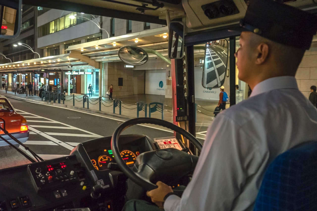 lavoro come autista di autobus